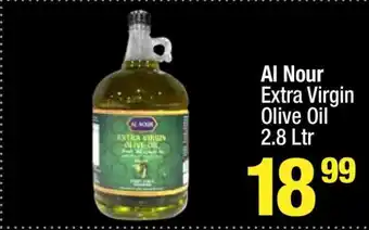 Super King Markets Al Nour Extra Virgin Olive Oil 2.8 Ltr offer