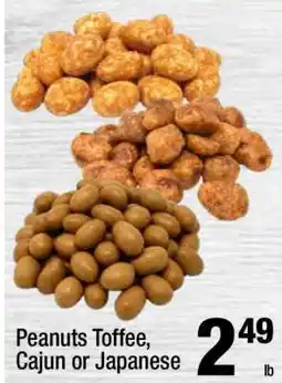 Super King Markets Peanuts Toffee, Cajun or Japanese offer