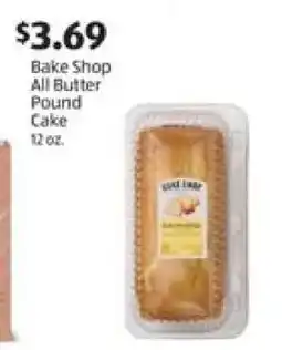 Aldi Bake Shop All Butter Pound Cake offer