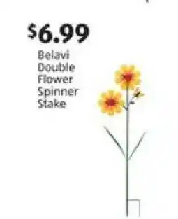 Aldi Belavi Double Flower Spinner Stake offer
