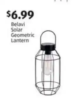 Aldi Belavi Solar Geometric Lantern offer