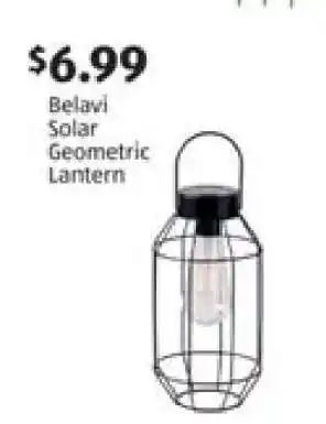 Belavi Solar Geometric Lantern