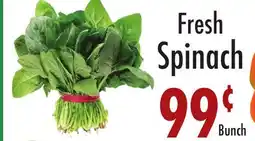 Garden Fresh Market Fresh Spinach offer
