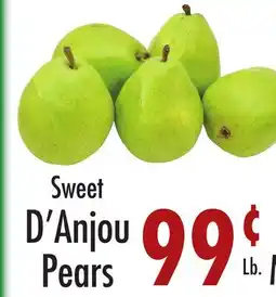 Garden Fresh Market Sweet D'Anjou Pears offer