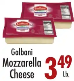 Garden Fresh Market Galbani Mozzarella Cheese offer