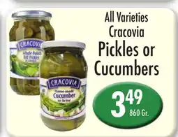 Garden Fresh Market All Varieties Cracovia Pickles or Cucumbers offer