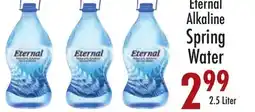 Garden Fresh Market Eternal Alkaline Spring Water offer