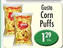 Garden Fresh Market Gusto Corn Puffs offer