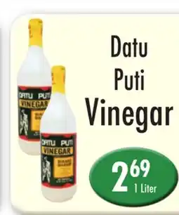 Garden Fresh Market Datu Puti Vinegar offer