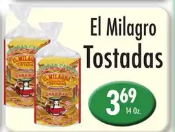 Garden Fresh Market El Milagro Tostadas offer