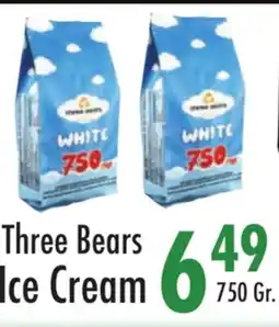 Garden Fresh Market Three Bears Ice Cream offer