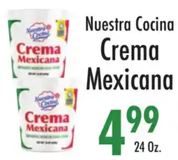 Garden Fresh Market Nuestra Cocina Crema Mexicana offer