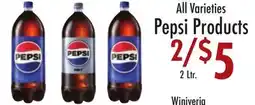 Garden Fresh Market All Varieties Pepsi Products offer