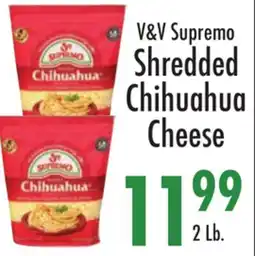 Garden Fresh Market V&V Supremo Shredded Chihuahua Cheese offer