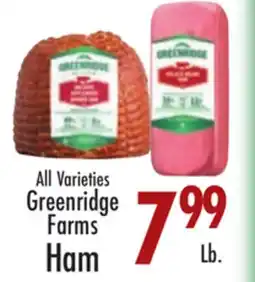 Garden Fresh Market All Varieties Greenridge Farms Ham offer