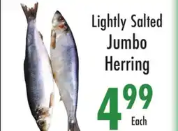 Garden Fresh Market Lightly Salted Jumbo Herring offer