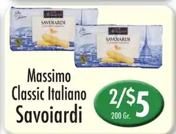 Garden Fresh Market Massimo Classic Italiano Savoiardi offer