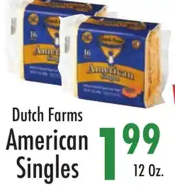 Garden Fresh Market Dutch Farms American Singles offer