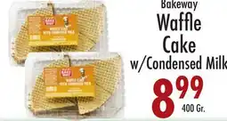 Garden Fresh Market Bakeway Waffle Cake w/Condensed Milk offer