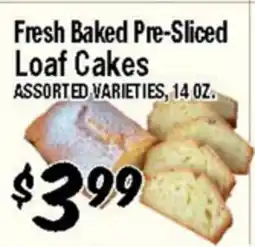 Western Beef Fresh Baked Pre-Sliced Loaf Cakes offer