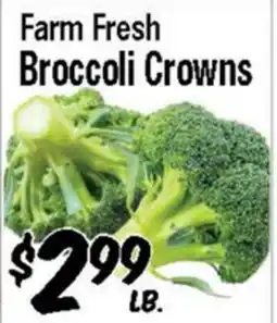 Western Beef Farm Fresh Broccoli Crowns offer