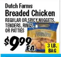 Western Beef Dutch Farms Breaded Chicken offer