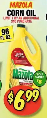 Western Beef MAZOLA CORN OIL offer