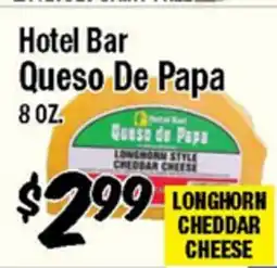 Western Beef Hotel Bar Queso De Papa offer