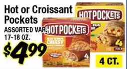 Western Beef Hot or Croissant Pockets offer