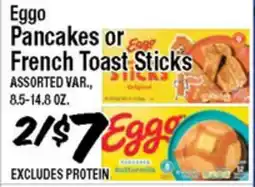 Western Beef Eggo Pancakes or French Toast Sticks offer