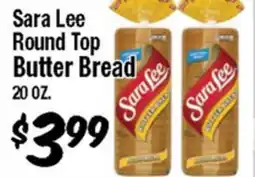 Western Beef Sara Lee Round Top Butter Bread offer