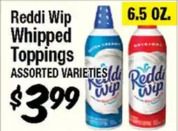 Western Beef Reddi Wip Whipped Toppings offer