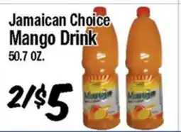 Western Beef Jamaican Choice Mango Drink offer