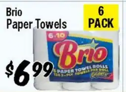 Western Beef Brio Paper Towels offer
