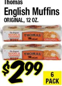 Western Beef Thomas English Muffins offer