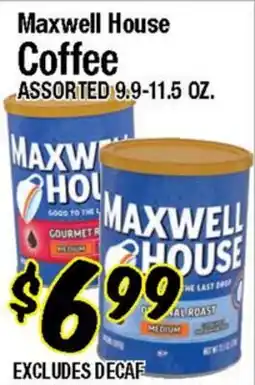 Western Beef Maxwell House Coffee offer