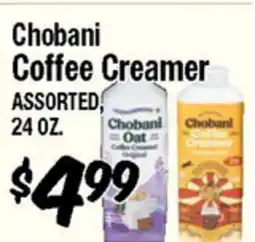 Western Beef Chobani Coffee Creamer offer