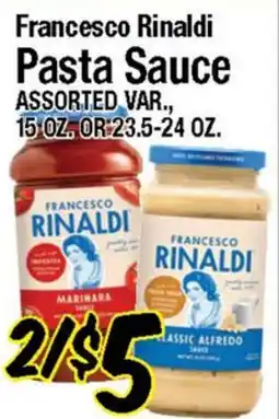 Western Beef Francesco Rinaldi Pasta Sauce offer