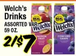 Western Beef Welch's Drinks offer
