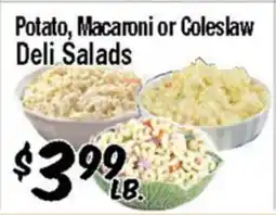 Western Beef Potato, Macaroni or Coleslaw Deli Salads offer