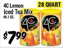 Western Beef 4C Lemon Iced Tea Mix offer