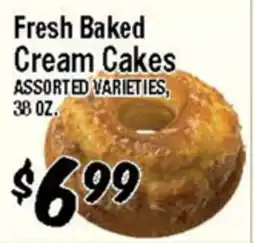 Western Beef Fresh Baked Cream Cakes offer