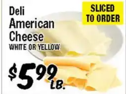 Western Beef Deli American Cheese offer