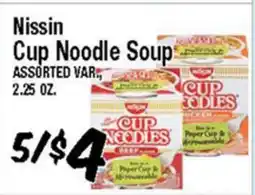Western Beef Nissin Cup Noodle Soup offer