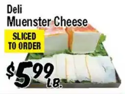 Western Beef Deli Muenster Cheese offer