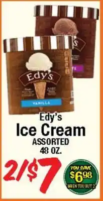Western Beef Edy's Ice Cream offer