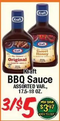 Western Beef Kraft BBQ Sauce offer