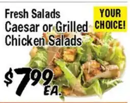 Western Beef Fresh Salads offer