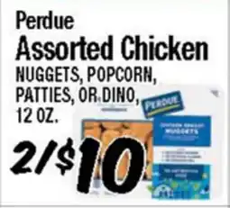 Western Beef Perdue Assorted Chicken NUGGETS, POPCORN, PATTIES, OR DINO offer