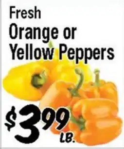 Western Beef Fresh Orange or Yellow Peppers offer